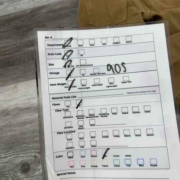 Vintage 90’s Levis 512 Tan 30x32 Juniors 11 Slim Fit Straight Leg Jeans USA EUC - Picture 13 of 13